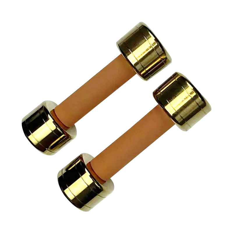 Mancuerna galvanizada color bronce