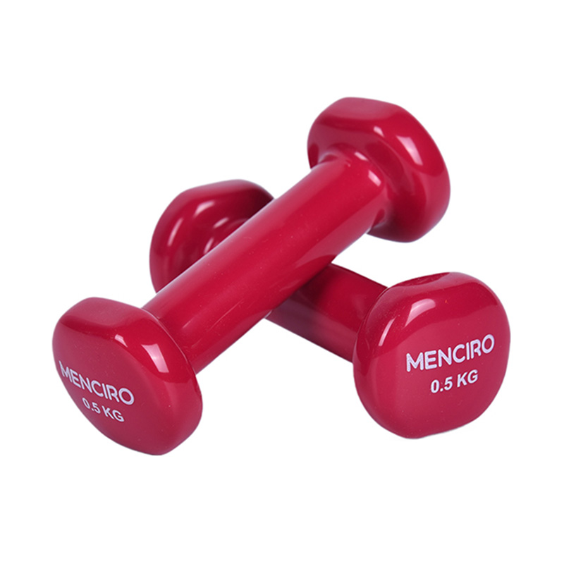Mancuerna básica recubierta de vinilo de 0,5 kg