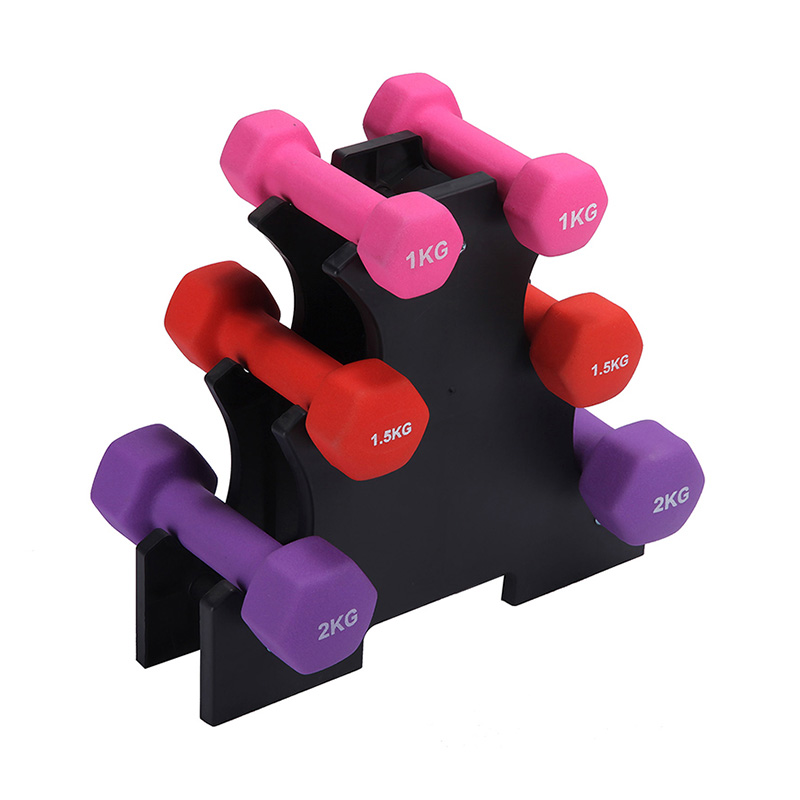 Juego de mancuernas para gimnasio en casa