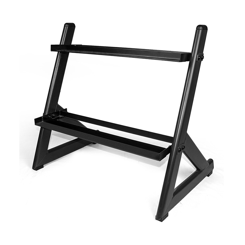 Estante para mancuernas de acero resistente
